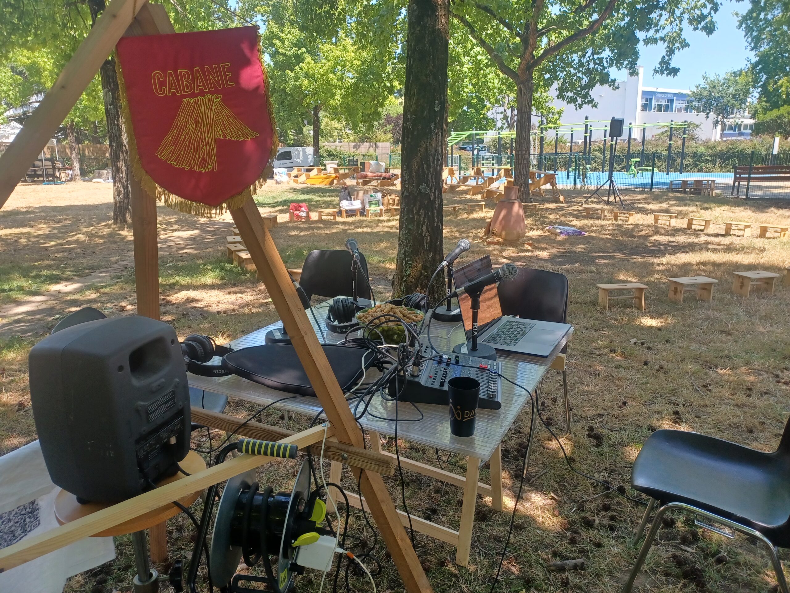 28.06.25/RADIO SHOT #1 : Fréquence_cabane_Fête de Quartier